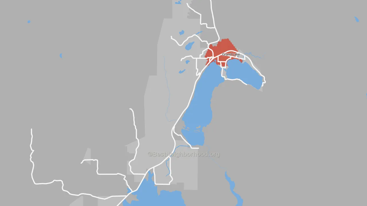 Transit Grade map of 80447, CO