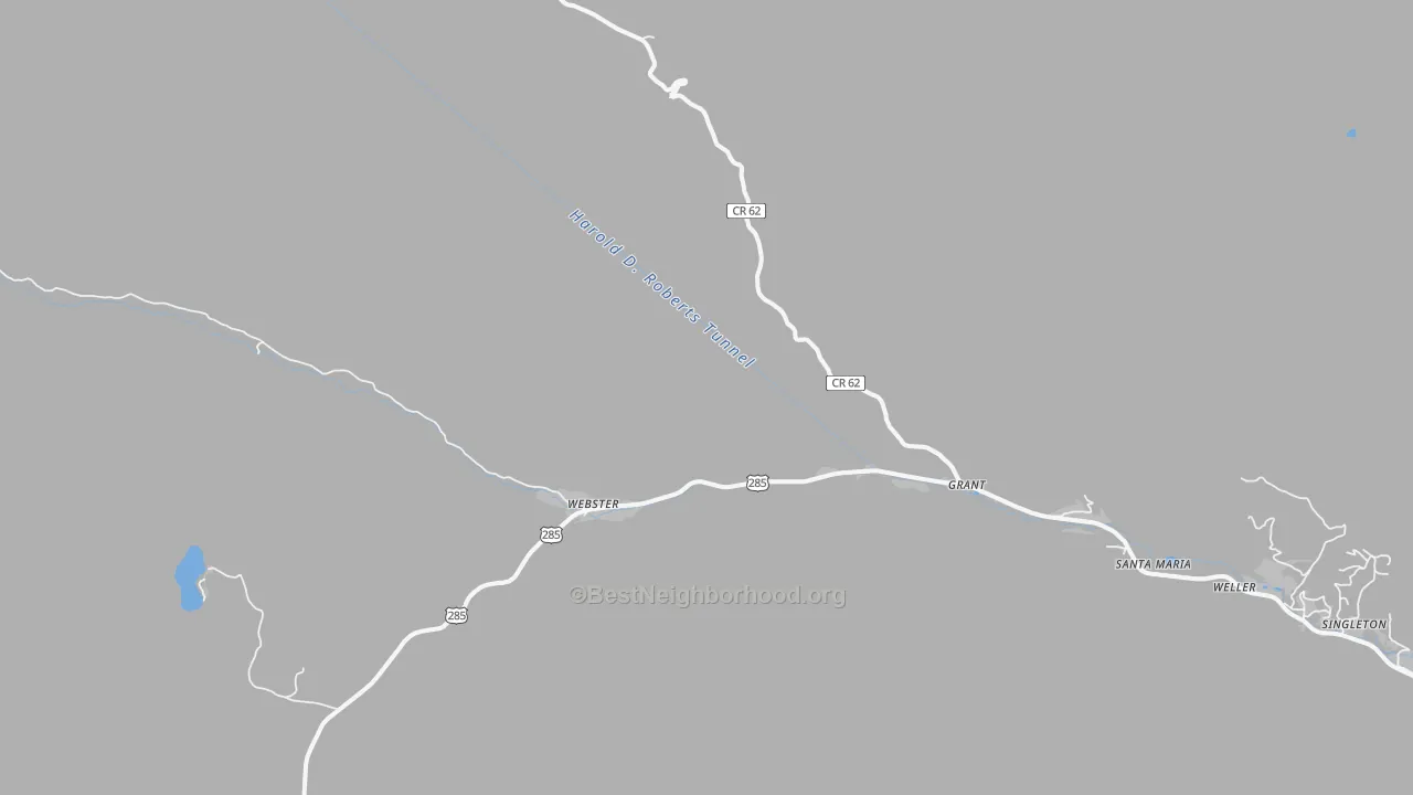 Transit Grade map of 80448, CO