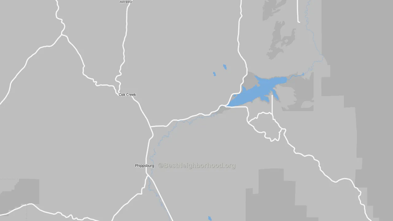 Transit Grade map of 80467, CO
