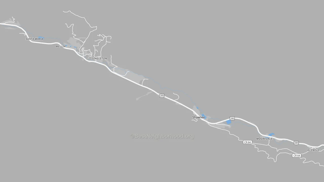 Transit Grade map of 80475, CO