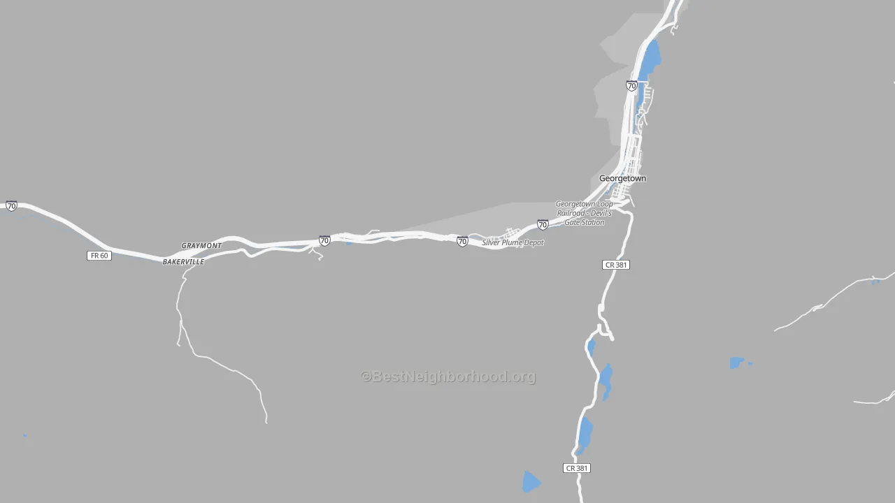 Transit Grade map of 80476, CO