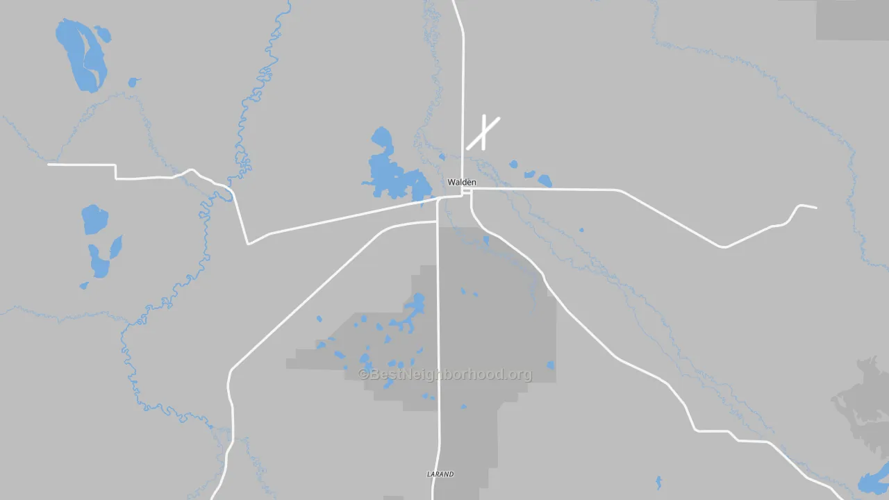 Transit Grade map of 80480, CO
