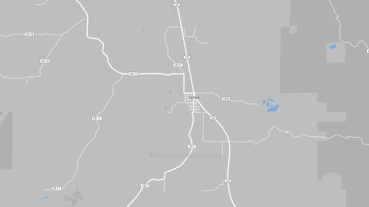 Transit Grade map of 80483, CO