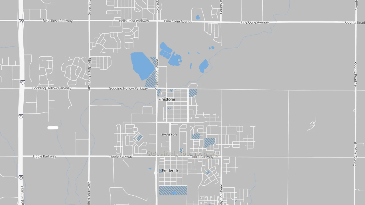 Transit Grade map of 80520, CO