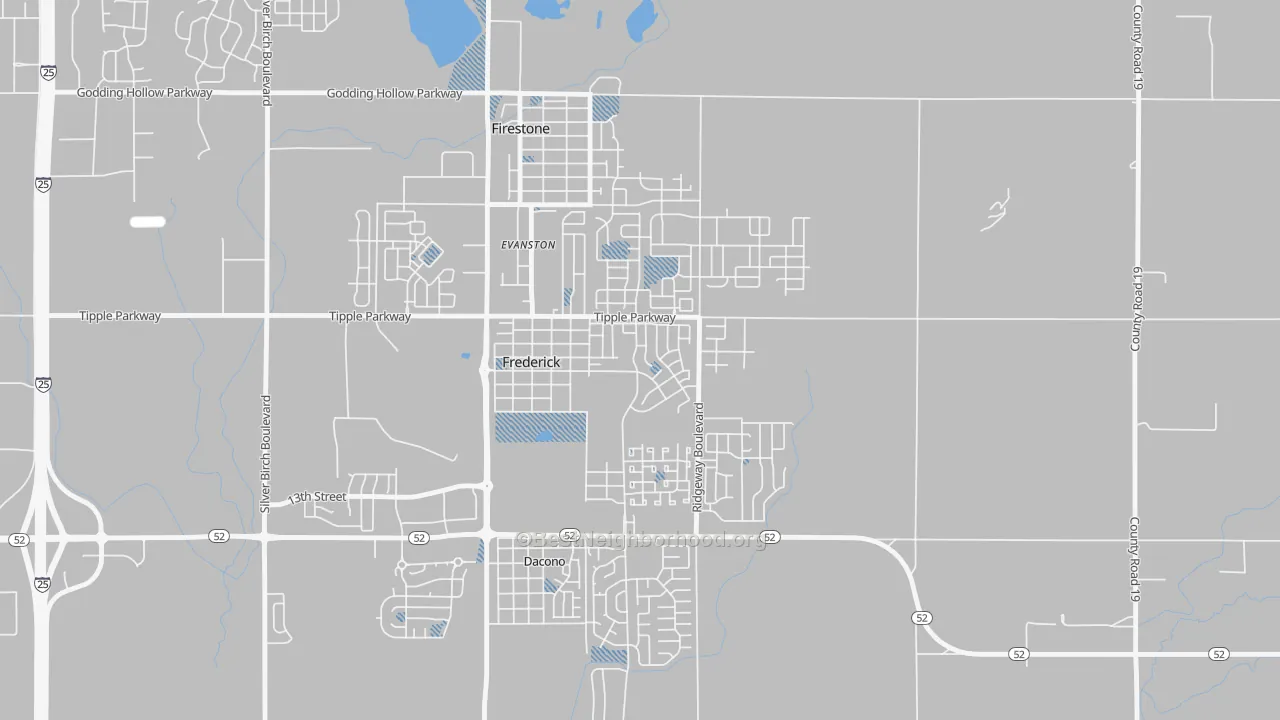 Transit Grade map of 80530, CO