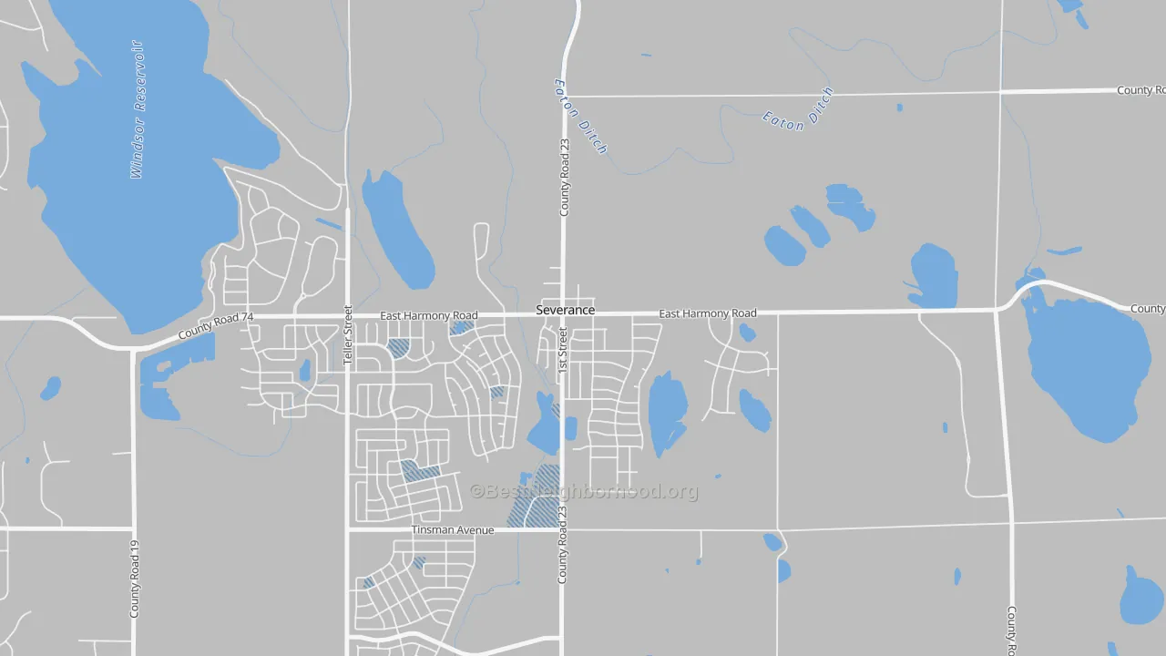 Transit Grade map of 80546, CO