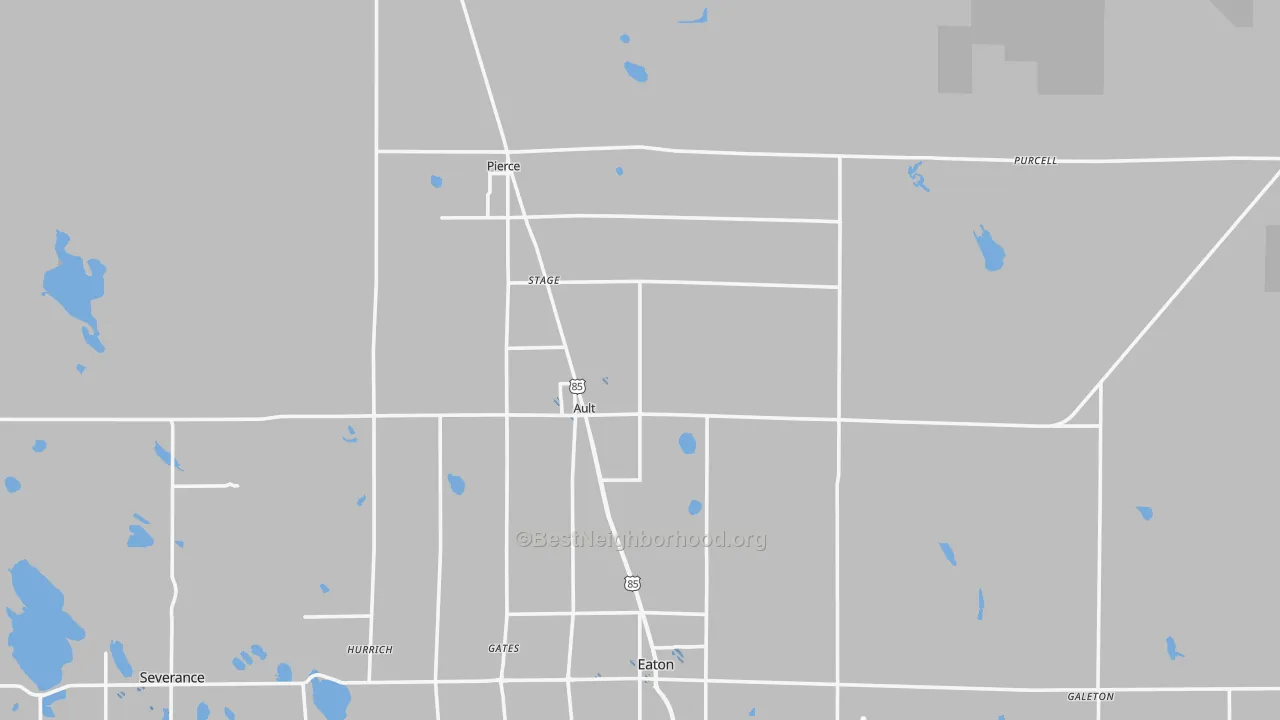 Transit Grade map of 80610, CO