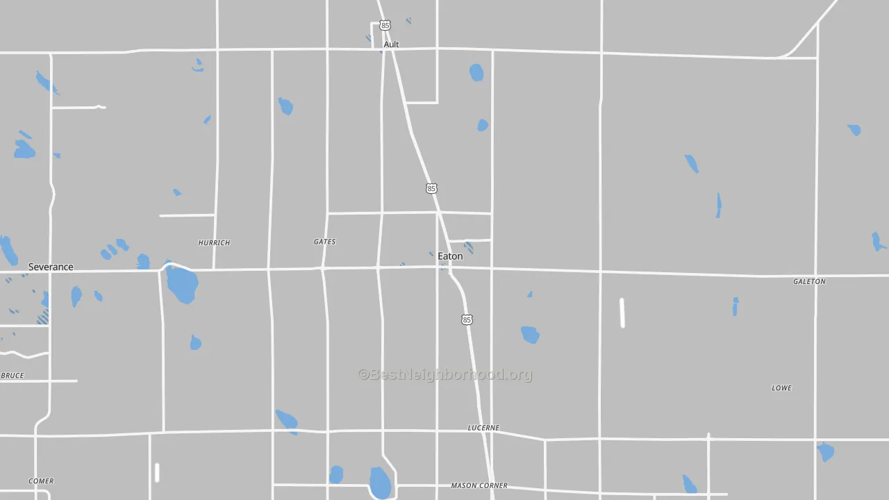 Transit Grade map of 80615, CO