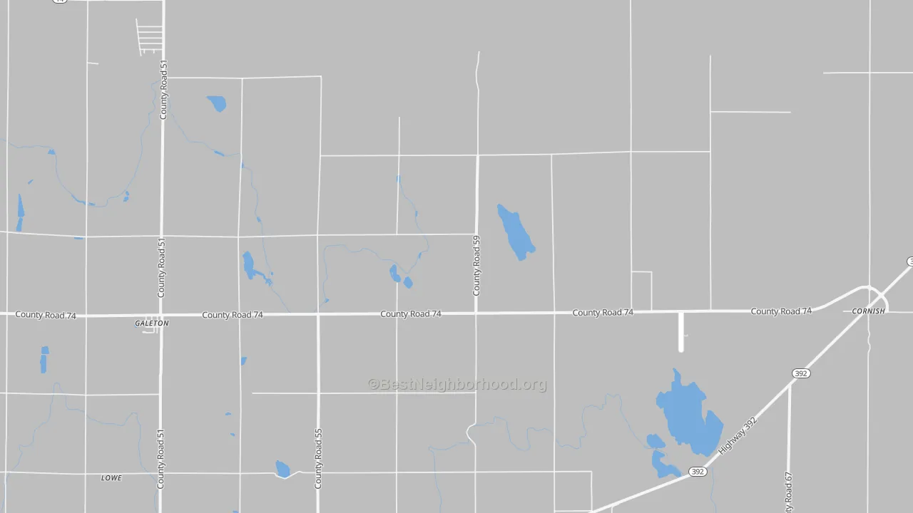 Transit Grade map of 80622, CO