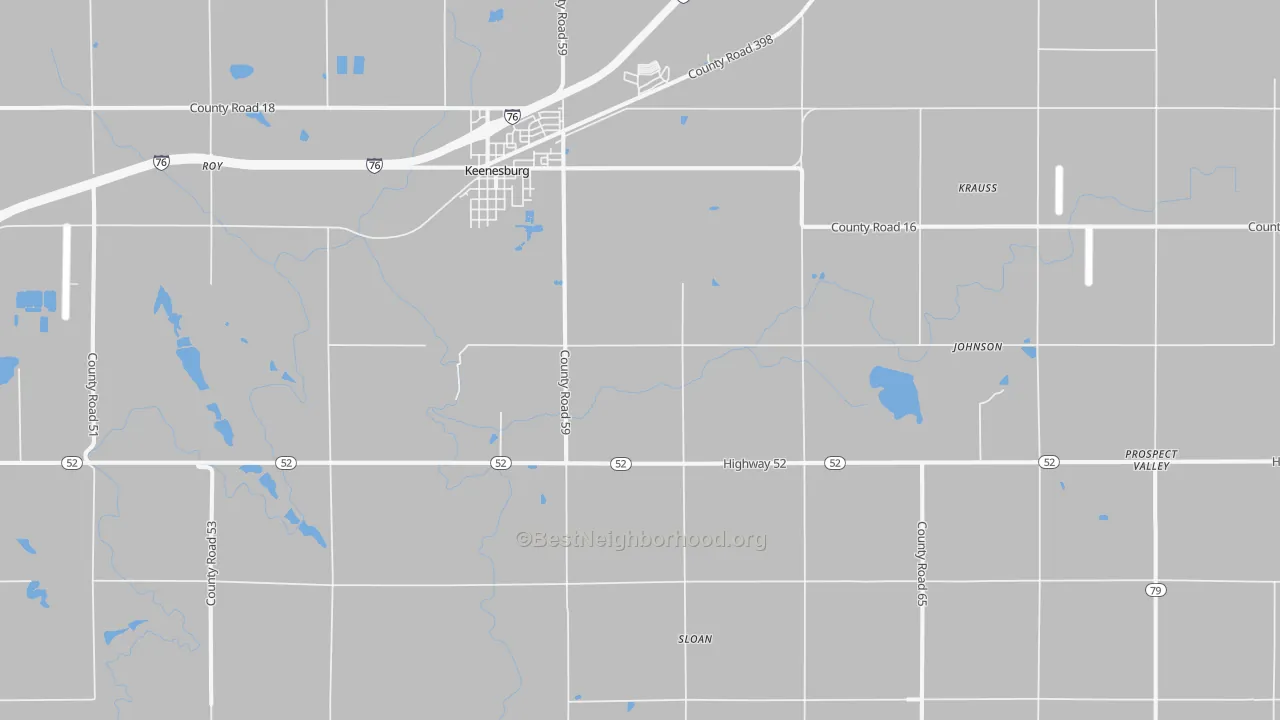 Transit Grade map of 80643, CO