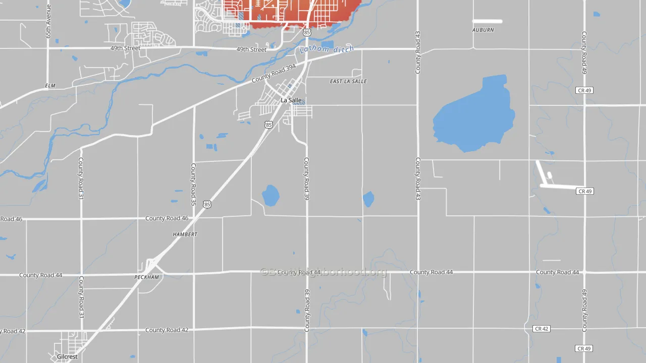 Transit Grade map of 80645, CO