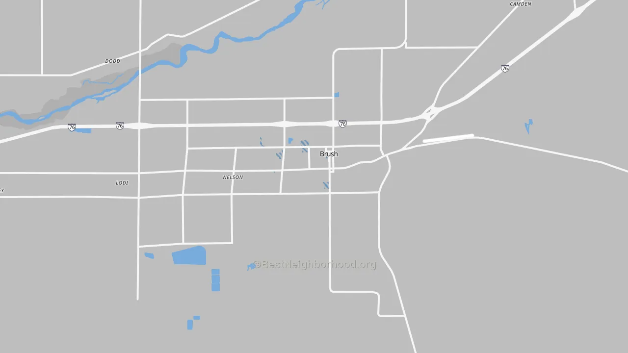 Transit Grade map of 80723, CO