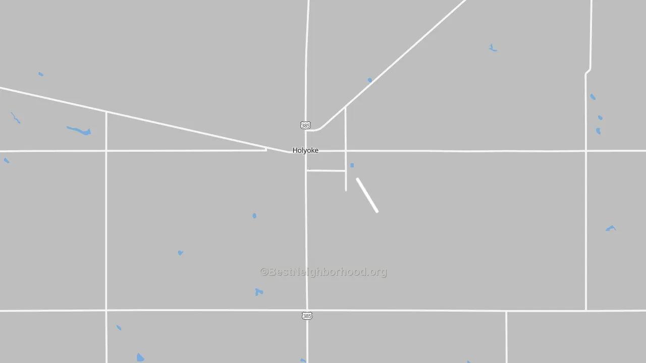 Transit Grade map of 80734, CO