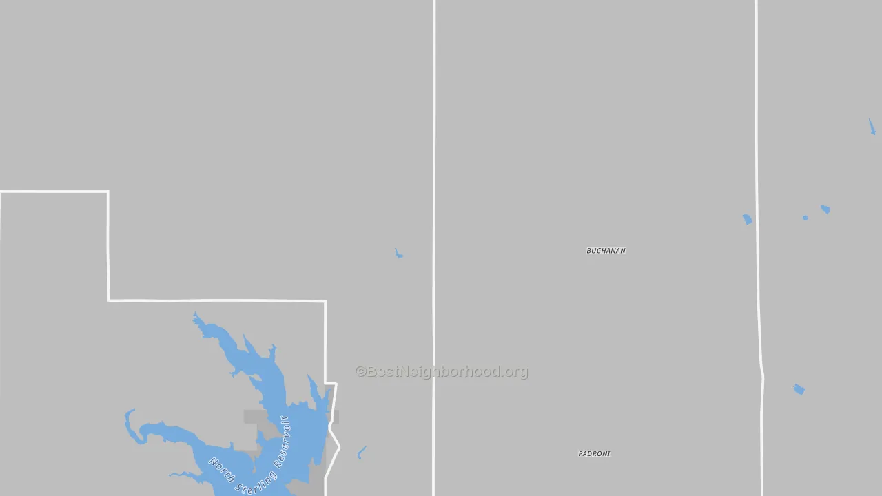Transit Grade map of 80745, CO