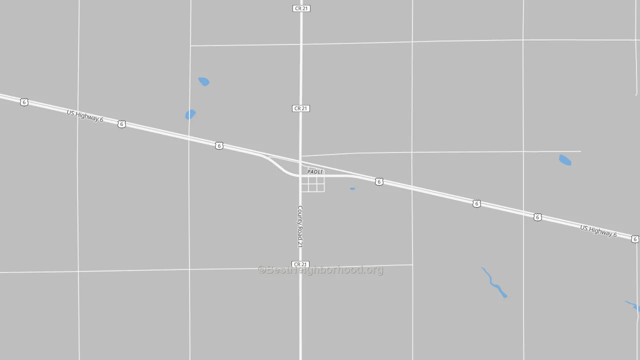 Transit Grade map of 80746, CO