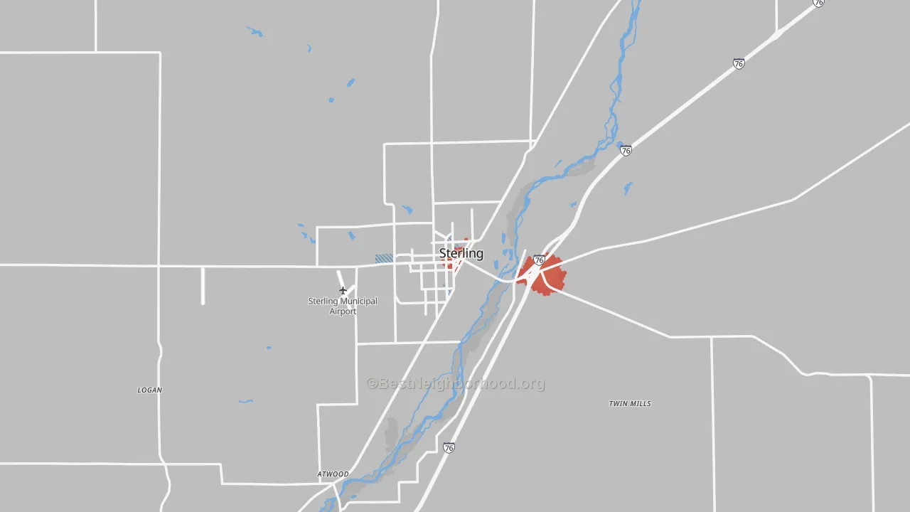 Transit Grade map of 80751, CO