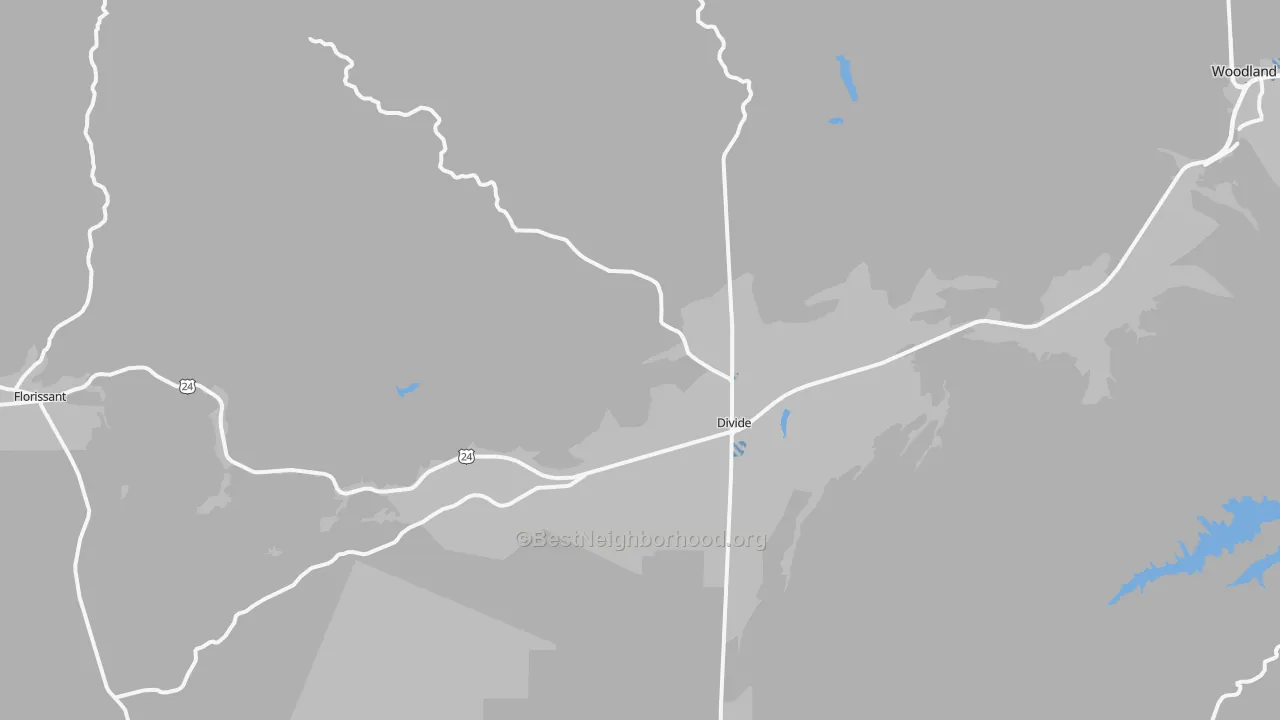 Transit Grade map of 80814, CO