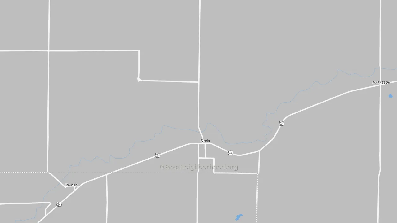 Transit Grade map of 80835, CO