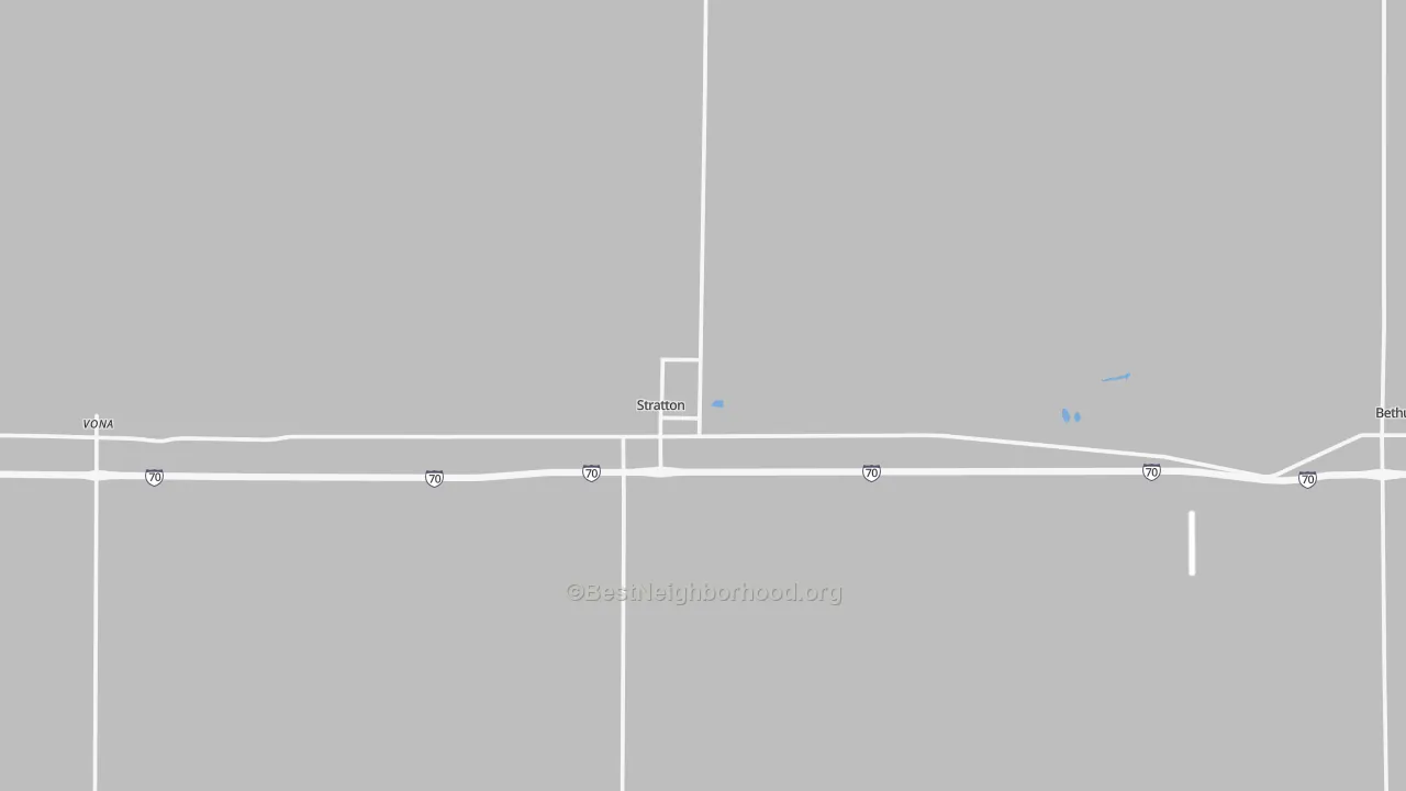 Transit Grade map of 80836, CO