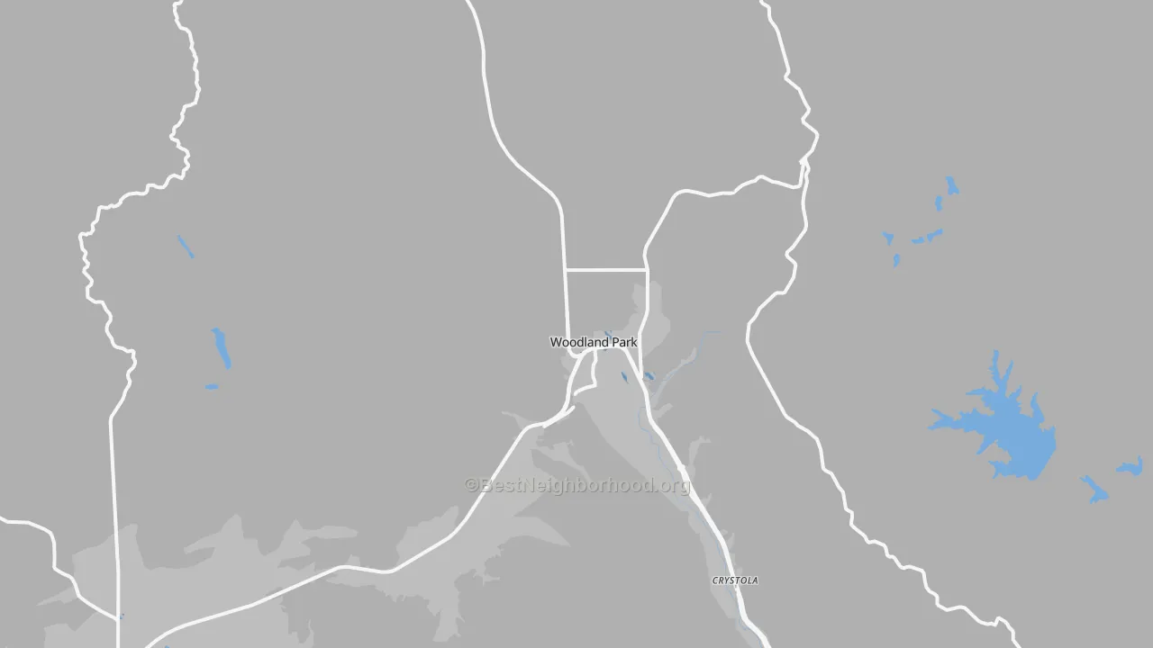 Transit Grade map of 80863, CO