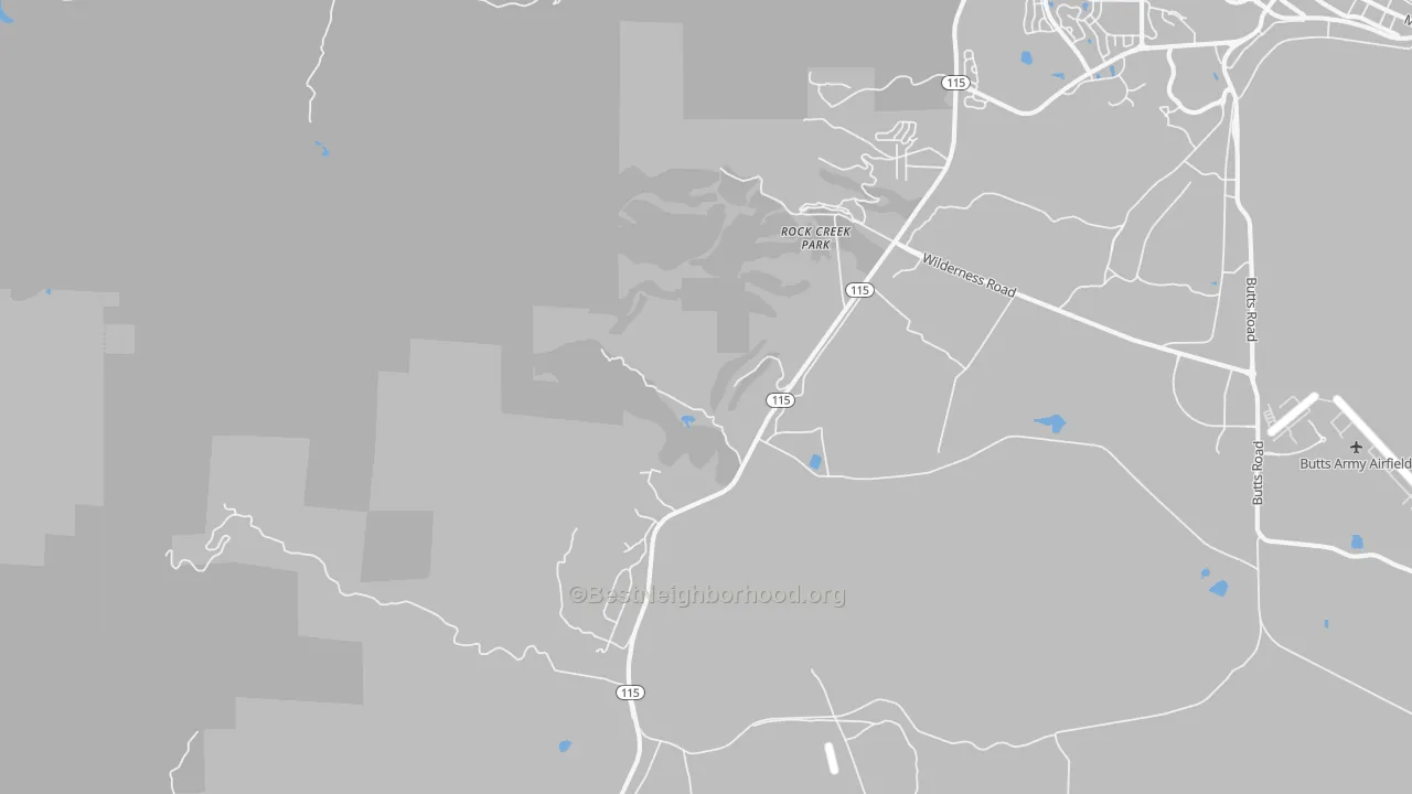Transit Grade map of 80926, CO