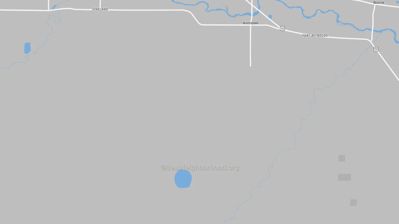 Transit Grade map of 81022, CO