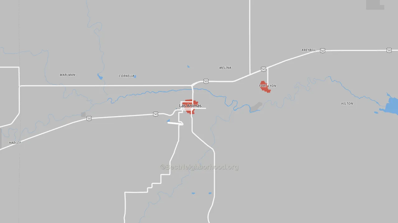 Transit Grade map of 81054, CO