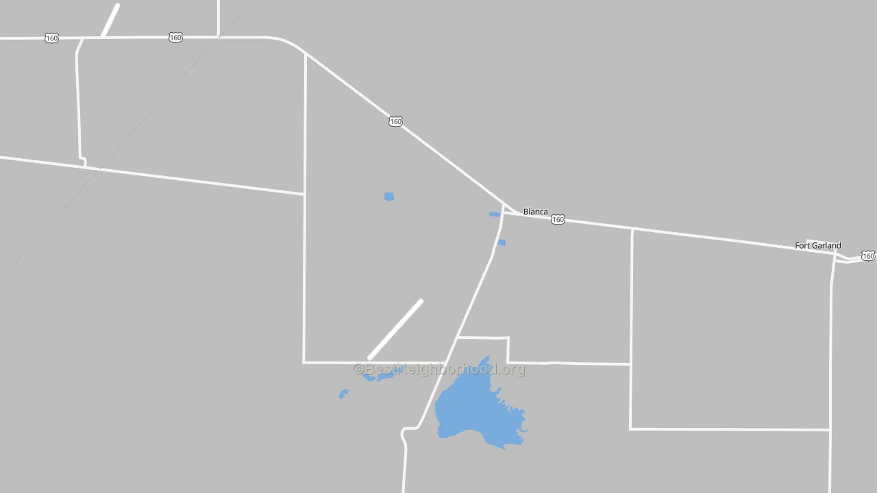 Transit Grade map of 81123, CO