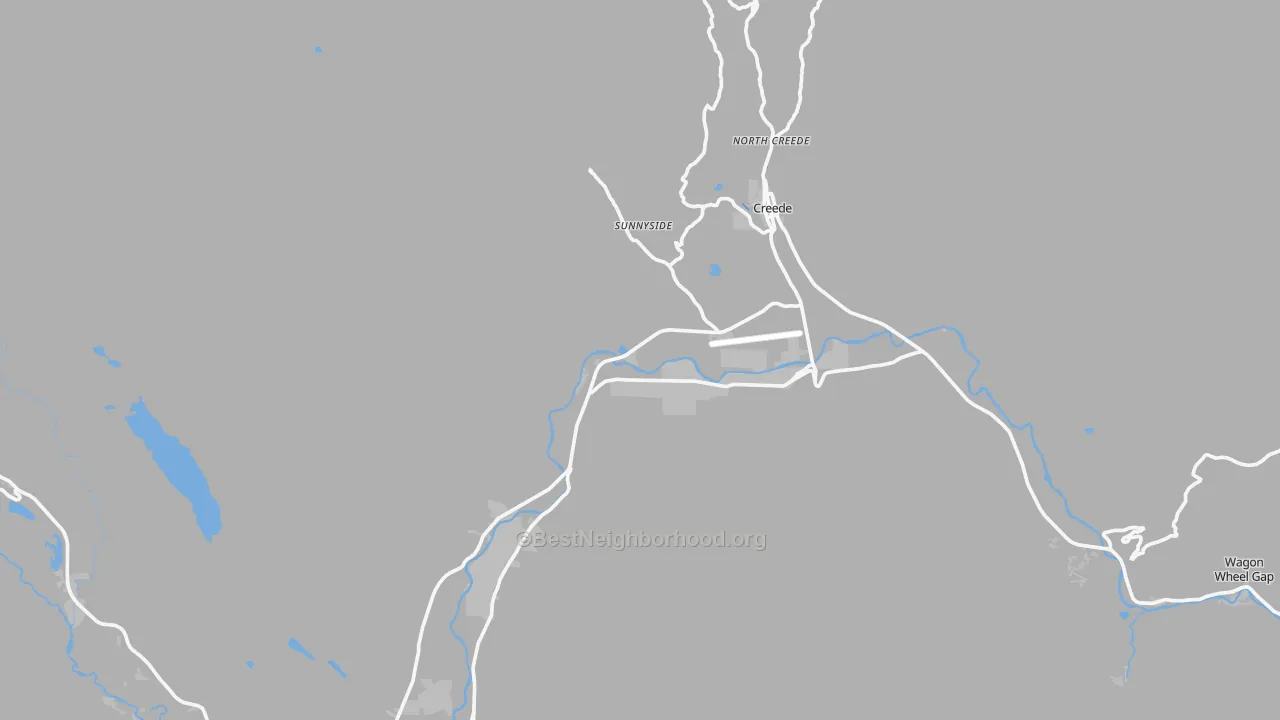 Transit Grade map of 81130, CO