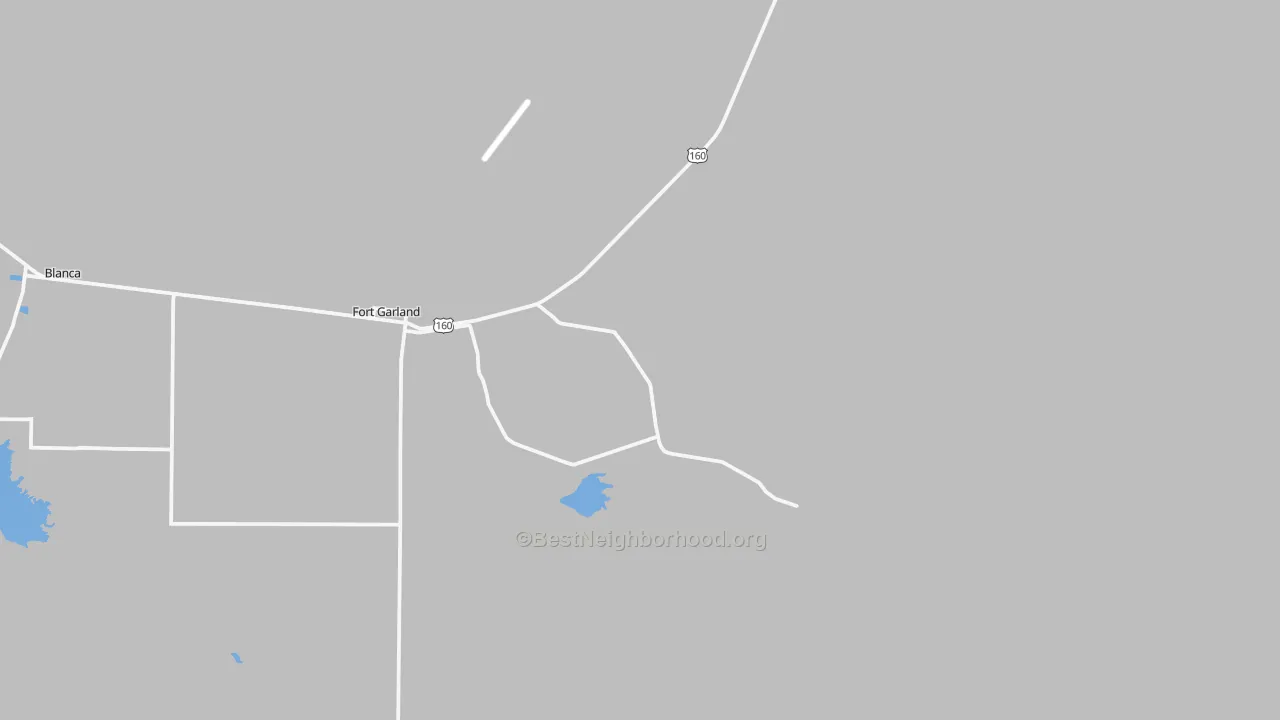 Transit Grade map of 81133, CO