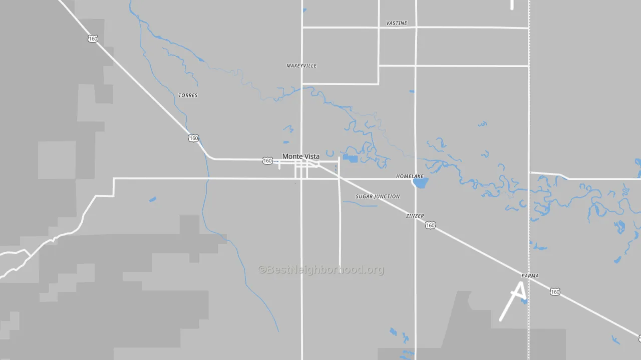 Transit Grade map of 81144, CO