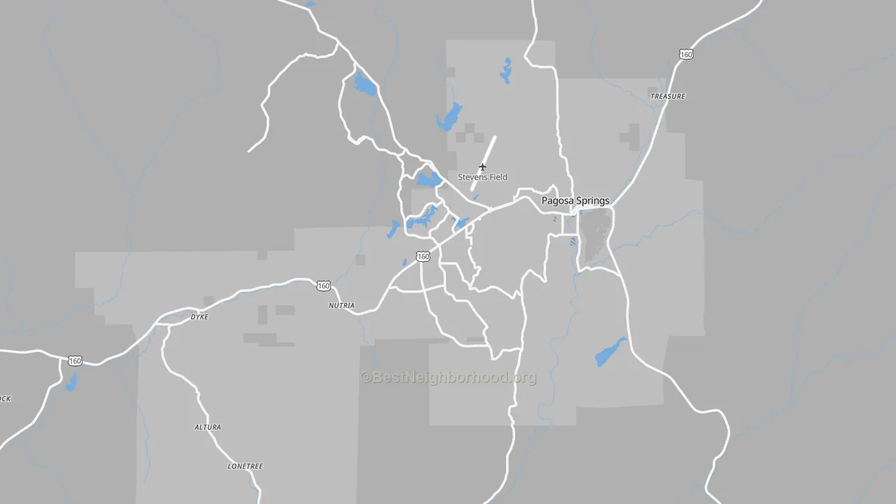 Transit Grade map of 81147, CO