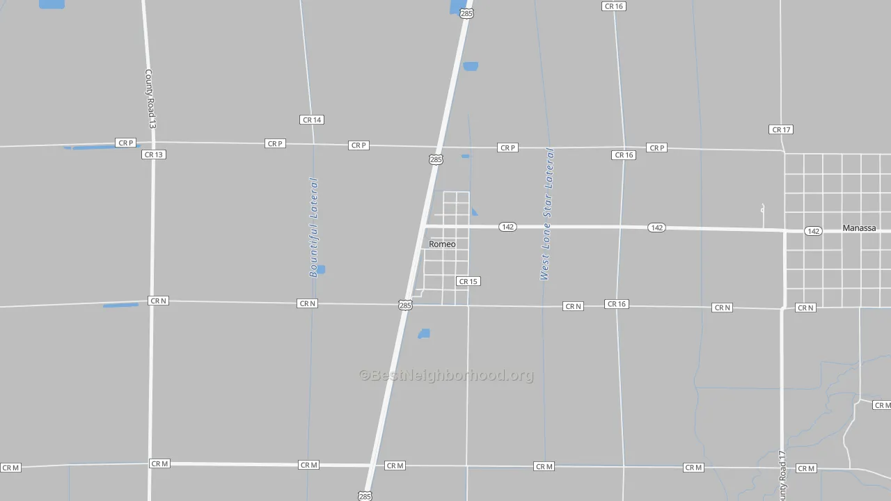 Transit Grade map of 81148, CO