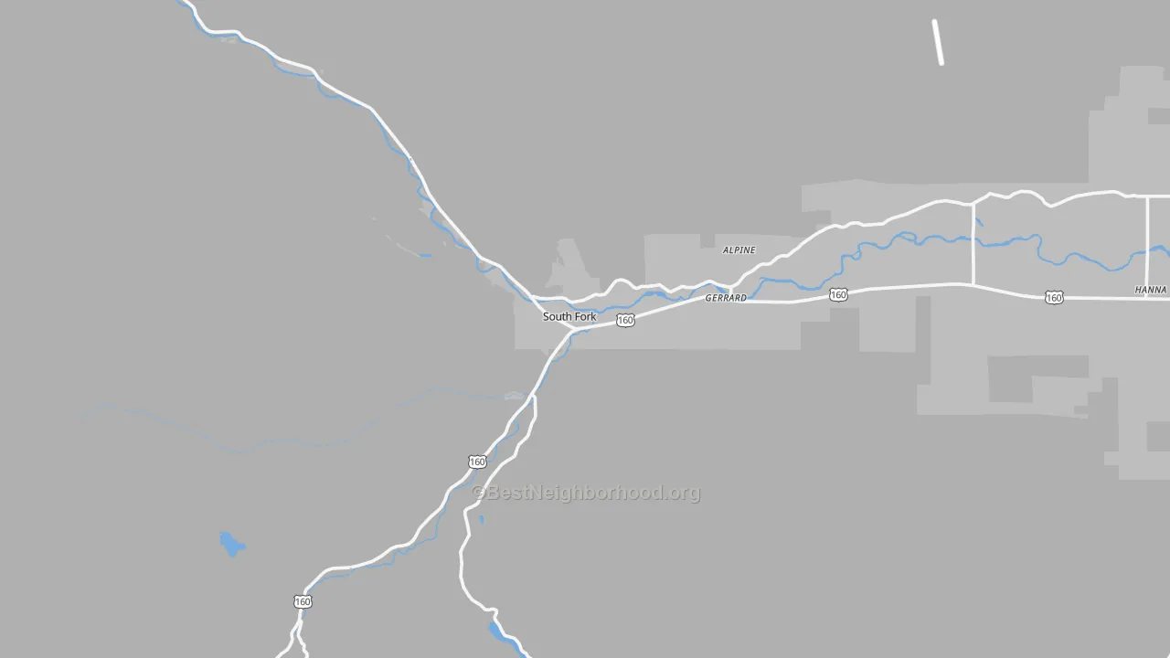 Transit Grade map of 81154, CO