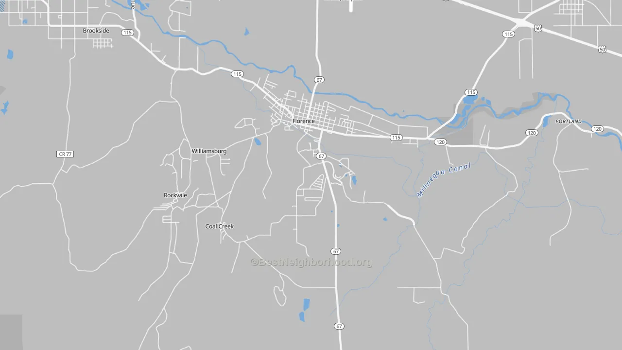 Transit Grade map of 81226, CO