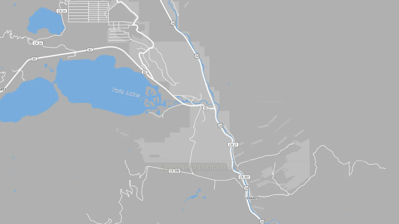 Transit Grade map of 81228, CO