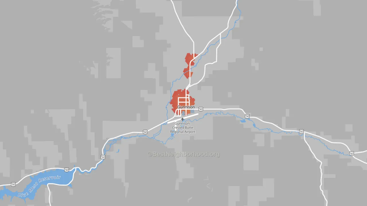 Transit Grade map of 81230, CO