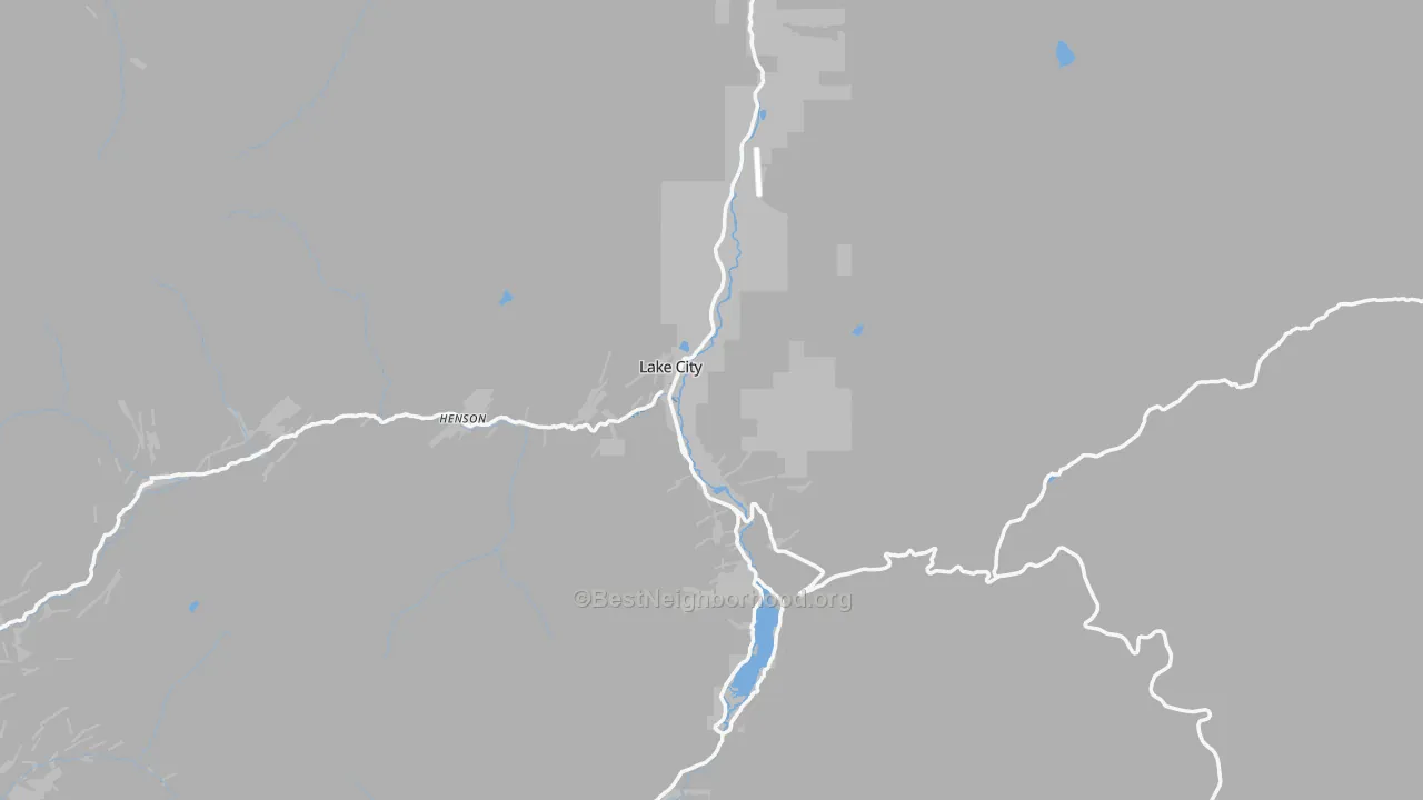 Transit Grade map of 81235, CO