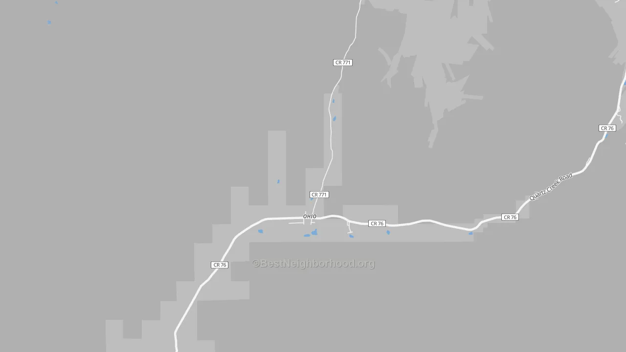 Transit Grade map of 81237, CO