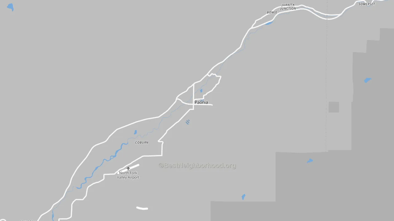 Transit Grade map of 81428, CO