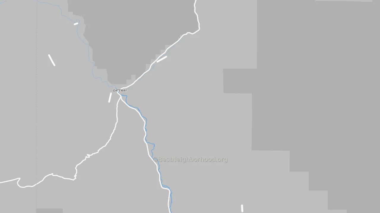 Transit Grade map of 81522, CO