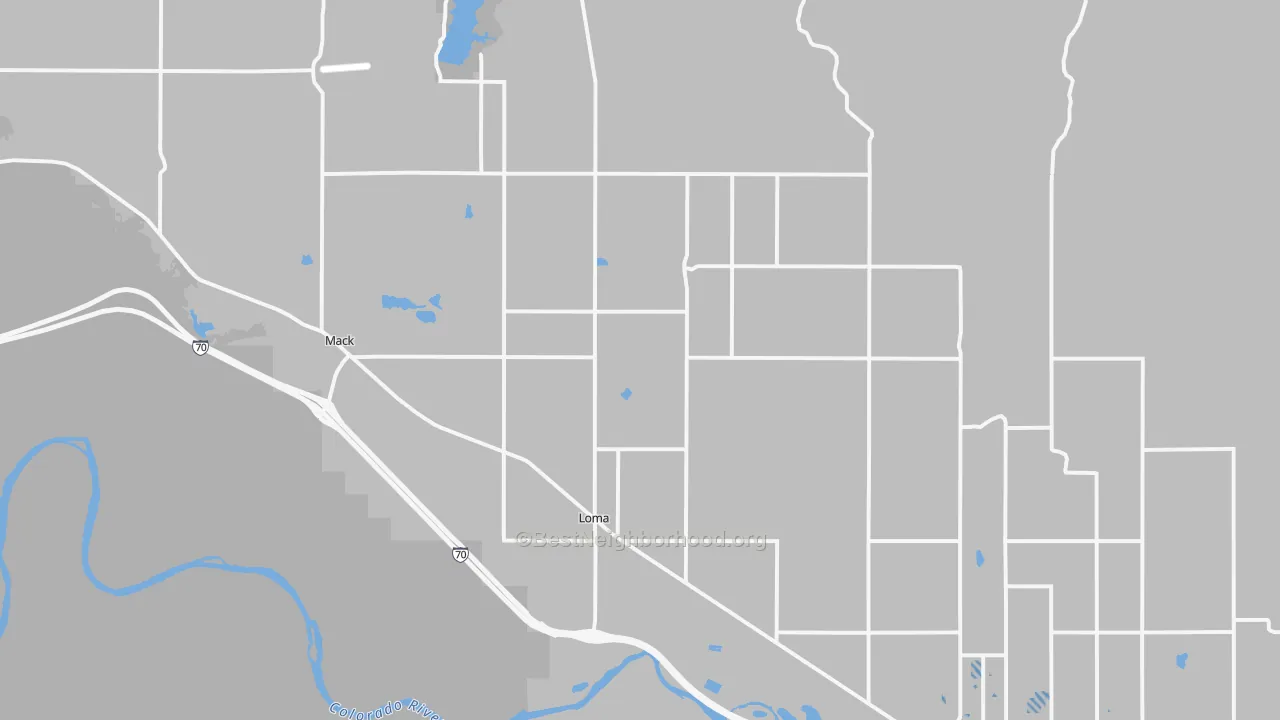 Transit Grade map of 81524, CO