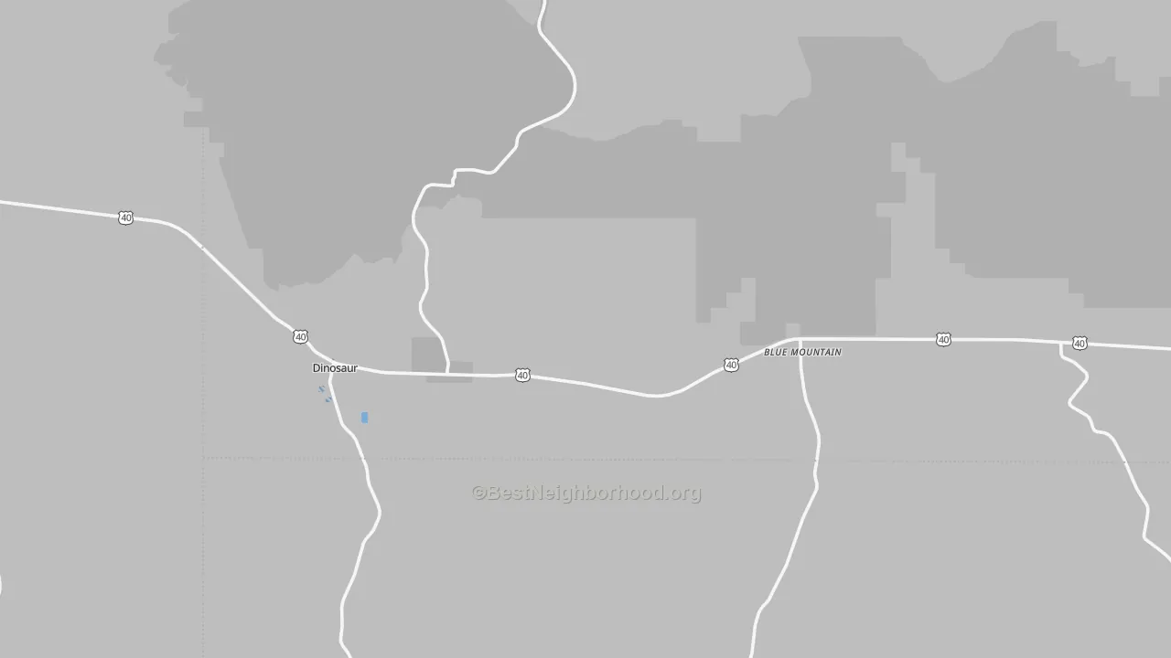 Transit Grade map of 81610, CO