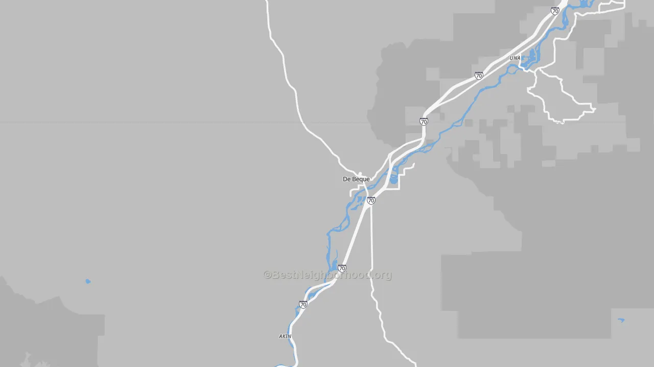 Transit Grade map of 81630, CO