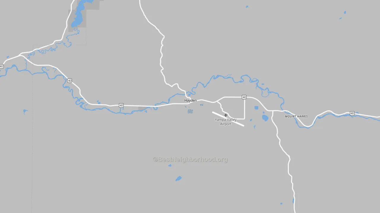 Transit Grade map of 81639, CO
