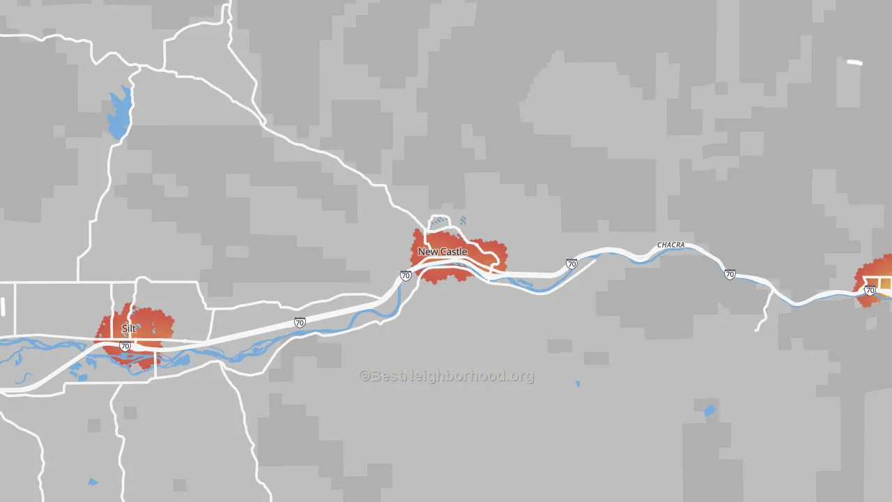 Transit Grade map of 81647, CO