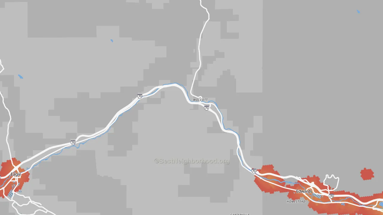 Transit Grade map of 81655, CO
