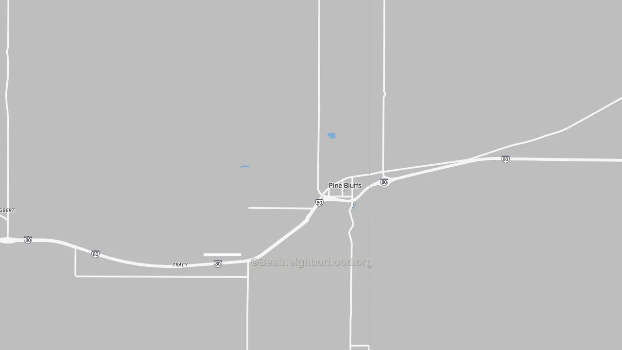 Transit Grade map of 82082, WY
