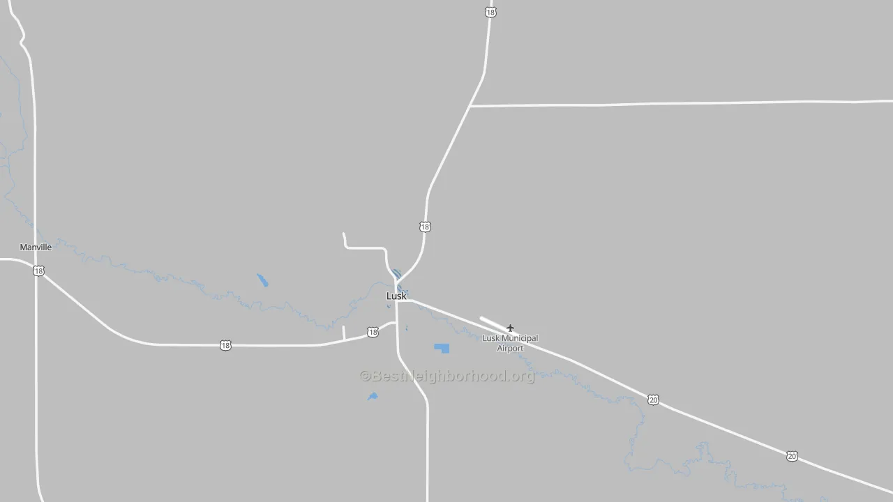 Transit Grade map of 82225, WY