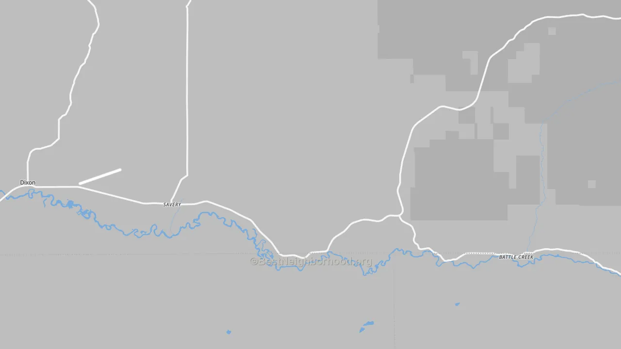 Transit Grade map of 82332, WY